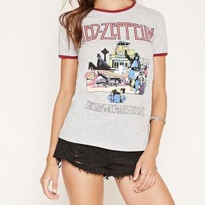 🔵Vintage Led Zeppelin Gray Top🔵